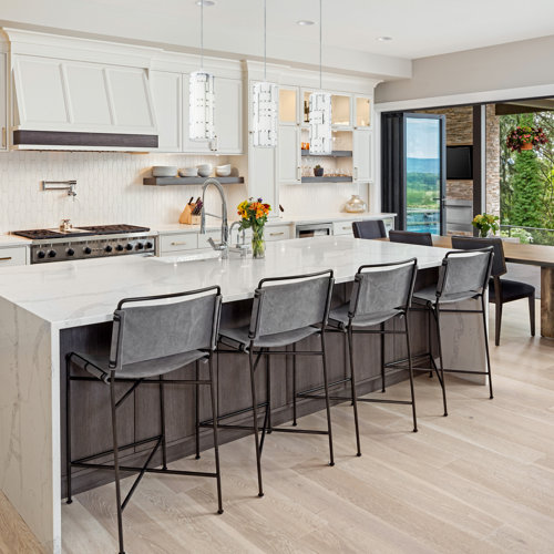 Wade Logan® Holmquist 3 Light Kitchen Island Linear Pendant & Reviews